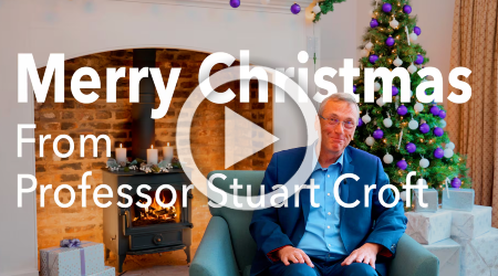 Merry Christmas from Professor Stuart Croft