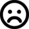Sad face