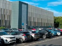 Cars in car park