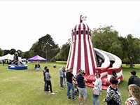 people participating in a picnic