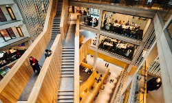 FAB building stairs inside