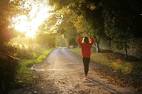 Person walking